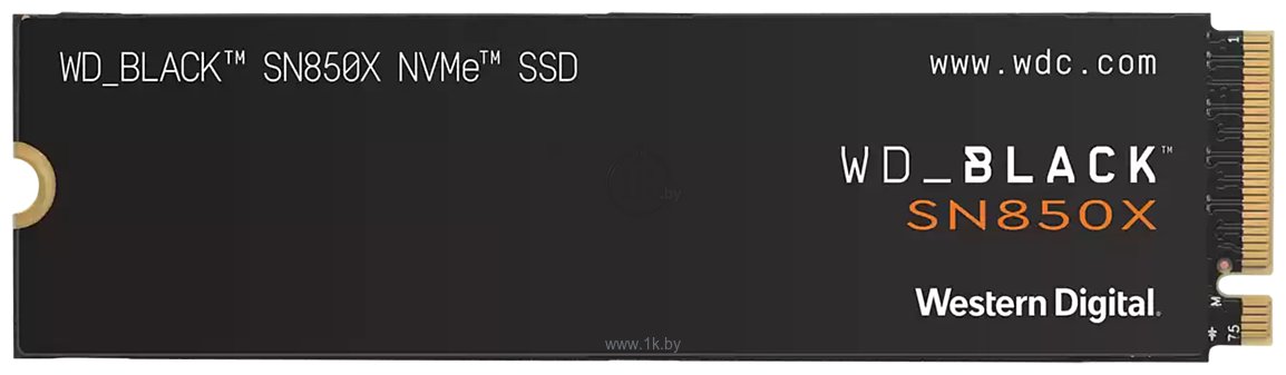 Фотографии Western Digital Black SN850X NVMe 1TB Western DigitalS100T2X0E