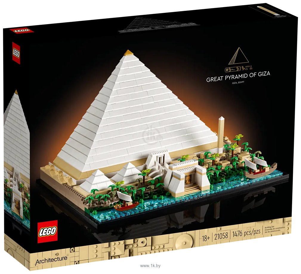 Фотографии LEGO Architecture 21058 Пирамида Хеопса