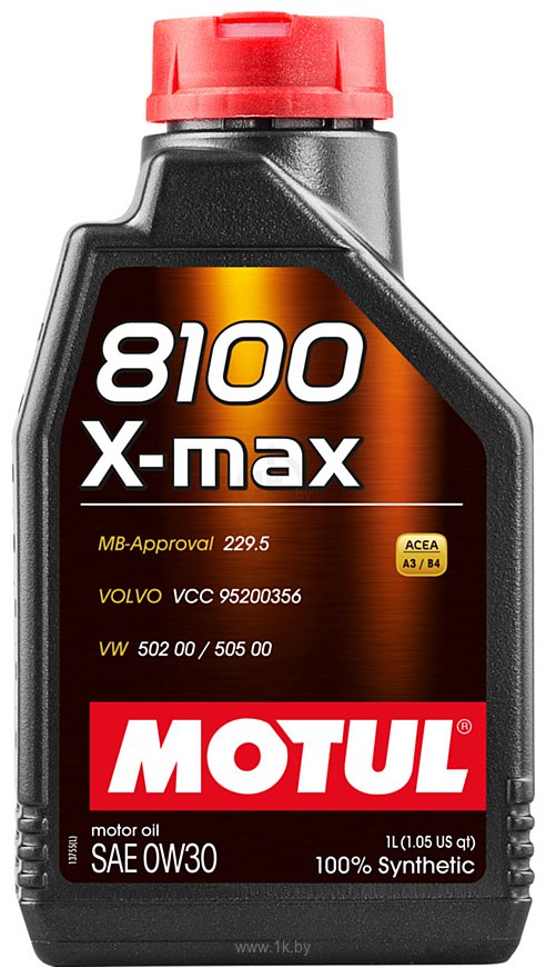 Фотографии Motul 8100 X-max 0W-30 1л