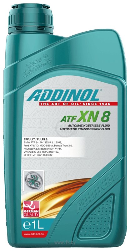 Фотографии Addinol ATF XN 8 1л