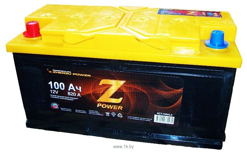 Фотографии Z-power T5R 6СТ-100 А3 (100Ah)