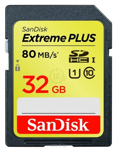 Фотографии Sandisk Extreme PLUS SDHC Class 10 UHS Class 1 80MB/s 32GB