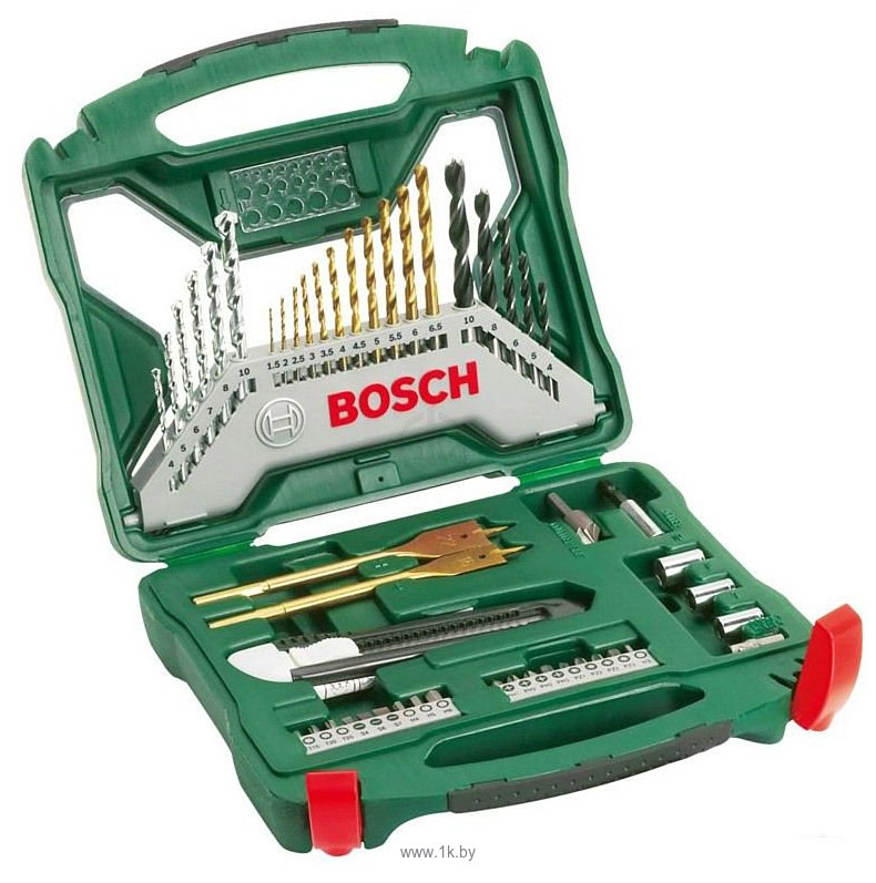 Фотографии Bosch Titanium X-Line 2607019327 50 предметов