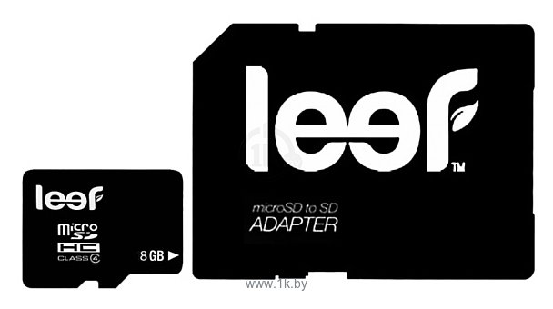 Фотографии Leef microSDHC Class 4 8GB + SD adapter