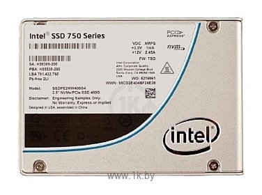 Фотографии Intel SSDPE2MW012T401