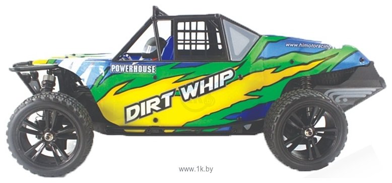 Фотографии Himoto Dirt Whip 4WD (зеленый/желтый)