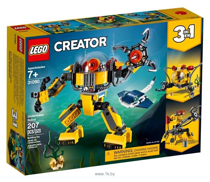 Фотографии LEGO Creator 31090 Робот для подводных исследований