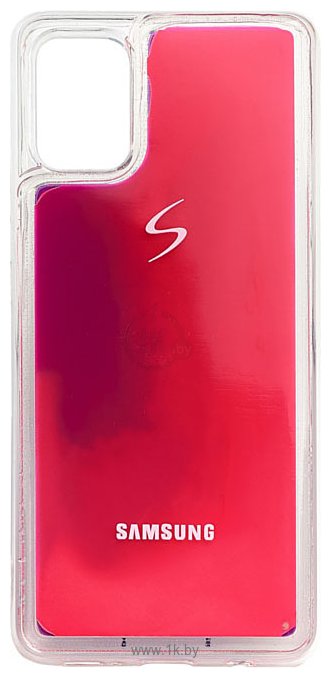 Фотографии EXPERTS Neon Sand Tpu для Samsung Galaxy A31 с LOGO (фиолетовый)