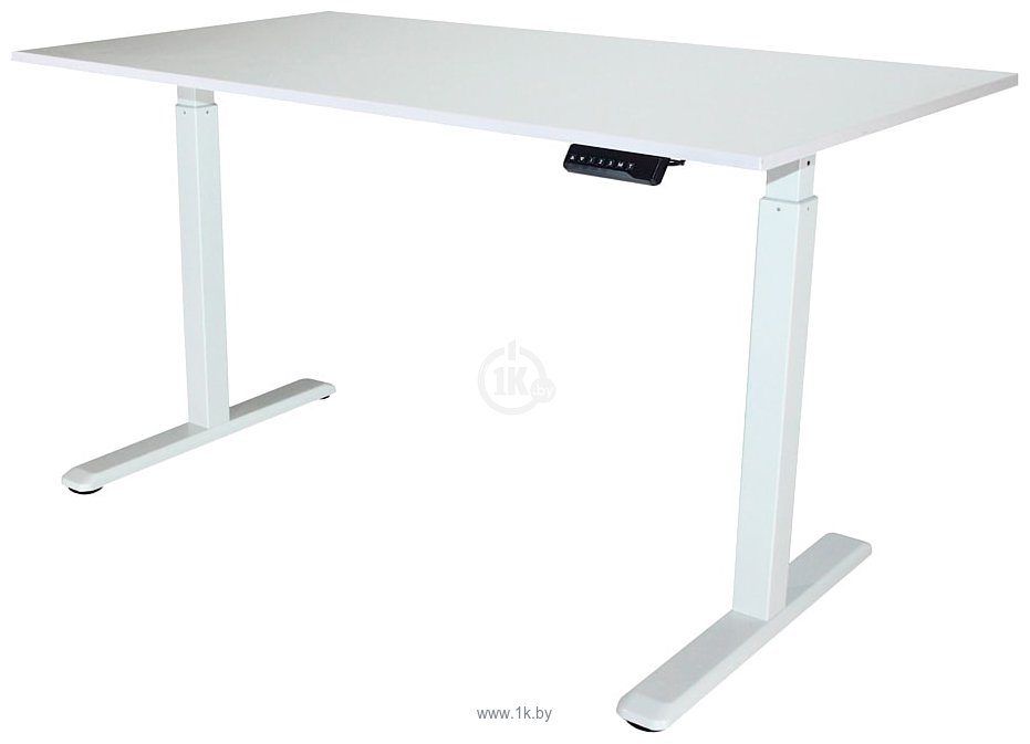 Фотографии ErgoSmart Electric Desk (альпийский белый/белый)