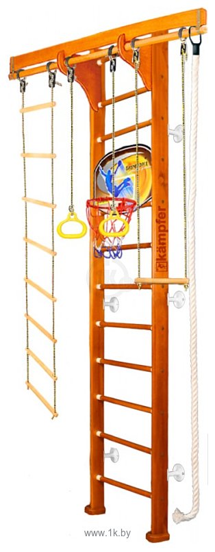 Фотографии Kampfer Wooden Ladder Wall Basketball Shield (3 м, классический/белый)