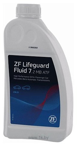 Фотографии ZF Lifeguard Fluid 7.2 MB ATF 1л