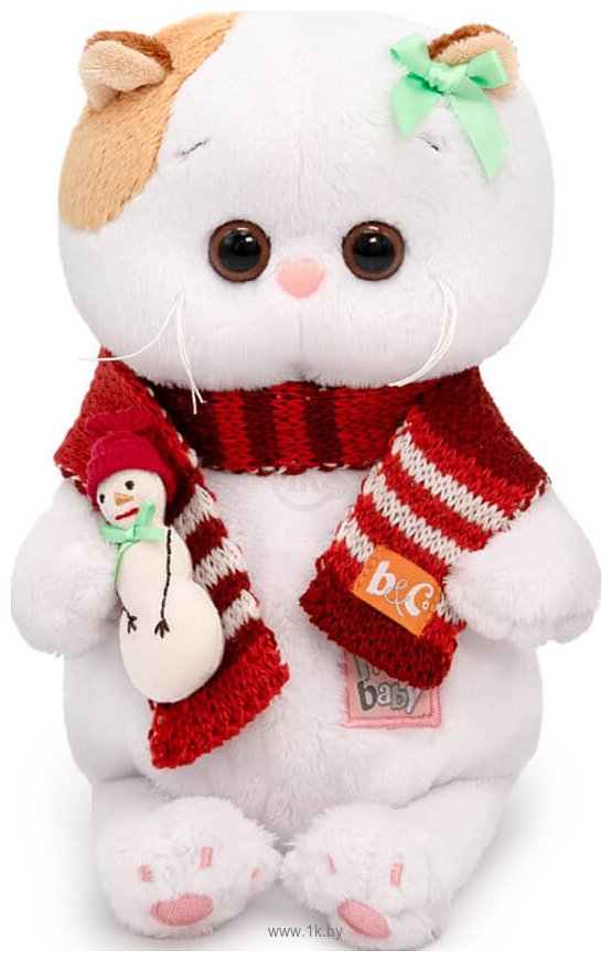 Фотографии BUDI BASA Collection Кошечка Ли-Ли Baby в шарфике со снеговичком LB-088 (20 см)