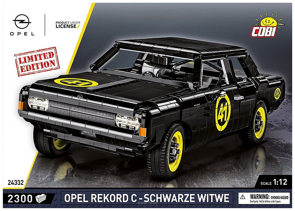 Фотографии Cobi Opel Rekord C Schwarze Witwe limitierten Ausgabe (24332)