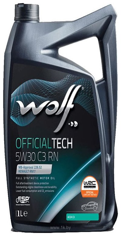 Фотографии Wolf OfficialTech 5W-30 C3 RN 1л