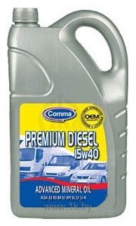 Фотографии Comma Premium Diesel 15W-40 25л