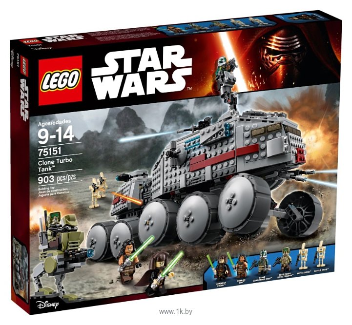 Фотографии LEGO Star Wars 75151 Турботанк клонов