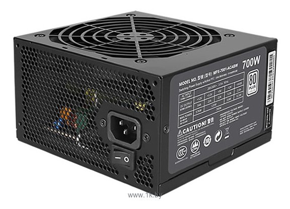 Фотографии Cooler Master MasterWatt Lite 230V 700W (MPX-7001-ACABW)