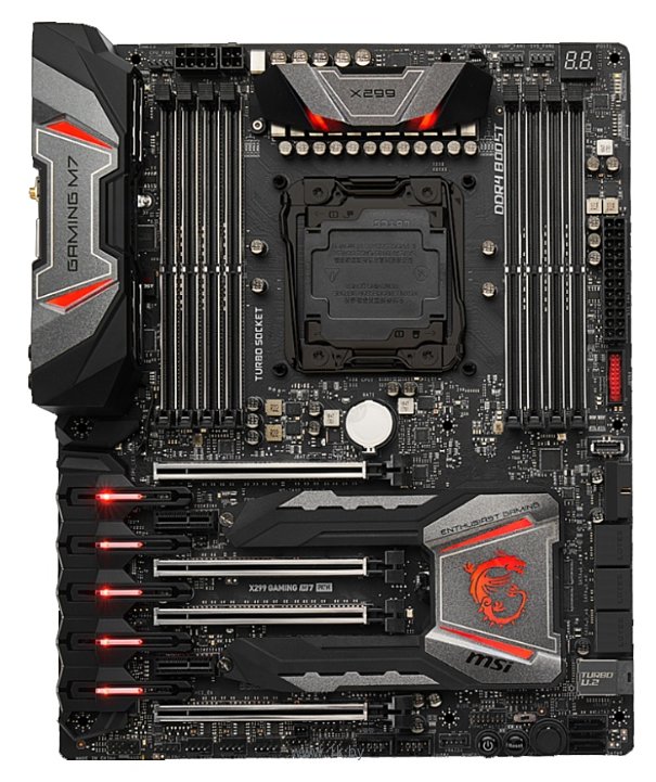 Фотографии MSI X299 GAMING M7 ACK