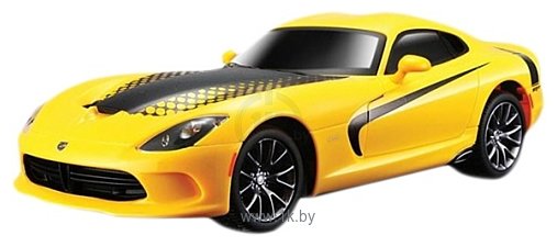 Фотографии Maisto Dodge Viper SRT (желтый)