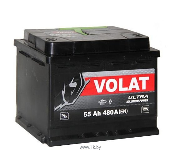Фотографии Volat Ultra R+ 480A (55Ah)