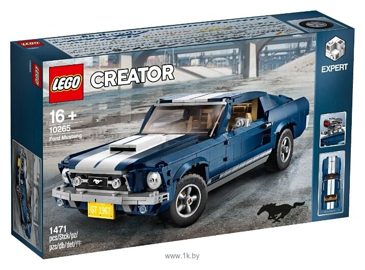 Фотографии LEGO Creator 10265 Форд Мустанг