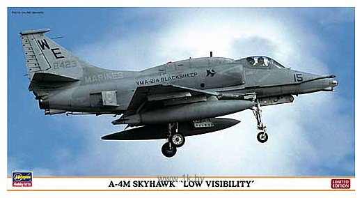 Фотографии Hasegawa Штурмовик A-4M Skyhawk "Low Visibility"