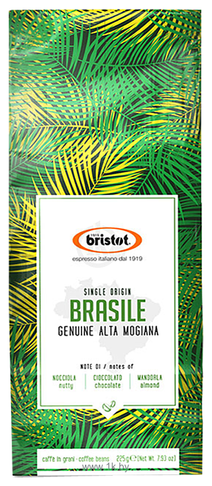 Фотографии Bristot Brasile в зернах 225 г