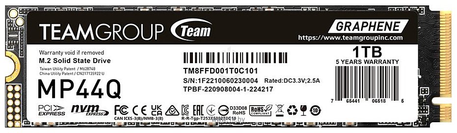 Фотографии Team MP44Q 1TB TM8FFD001T0C101