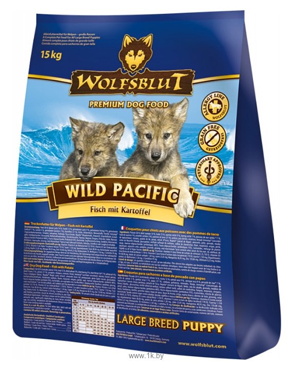 Фотографии Wolfsblut (15 кг) Wild Pacific Large Breed Puppy