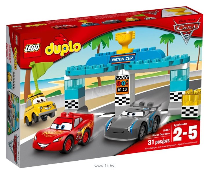 Фотографии LEGO Duplo 10857 Гонка за Кубок Поршня