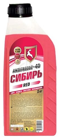Фотографии Органик-прогресс Antifreeze -40 Сибирь Red 1кг