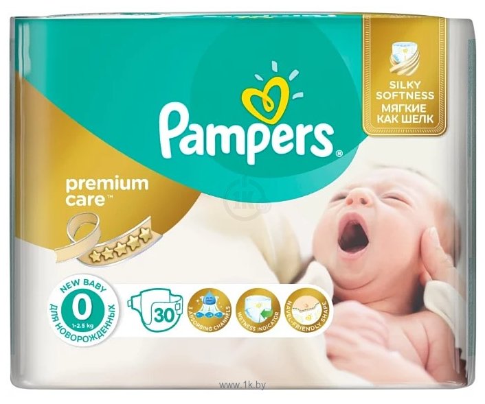 Фотографии Pampers Premium Care 0 Newborn 30 шт