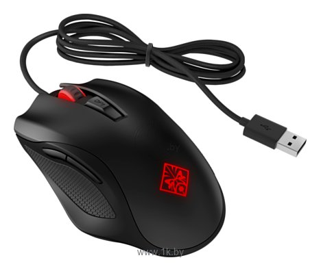 Фотографии HP Omen 600 Mouse 1KF75AA black USB