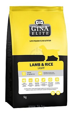 Фотографии Gina Elite Lamb & Rice Light (18 кг)