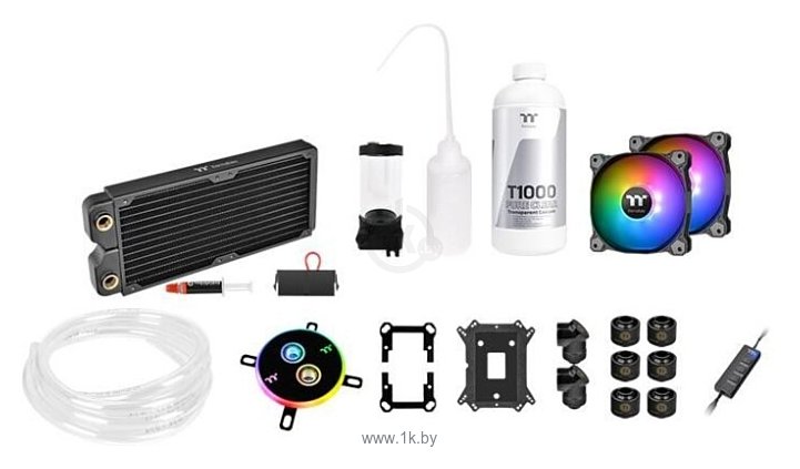 Фотографии Thermaltake Pacific C240 DDC Soft Tube Water Cooling Kit
