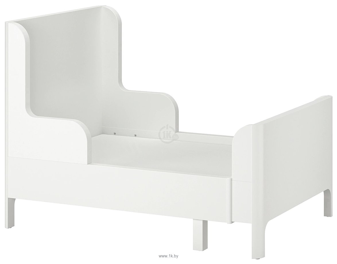 Фотографии Ikea Бусунге 80x130-200 (белый) 404.598.31
