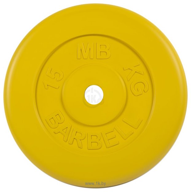 Фотографии MB Barbell Стандарт 31 мм (1x15 кг, желтый)
