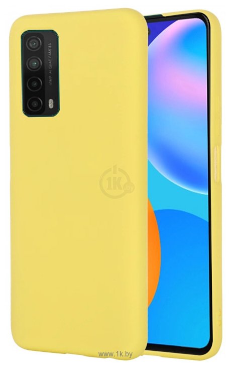 Фотографии Case Liquid для Huawei P Smart 2021 (желтый)