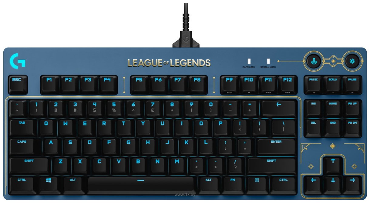 Фотографии Logitech G Pro League of Legends Edition GX Brown (без кириллицы)