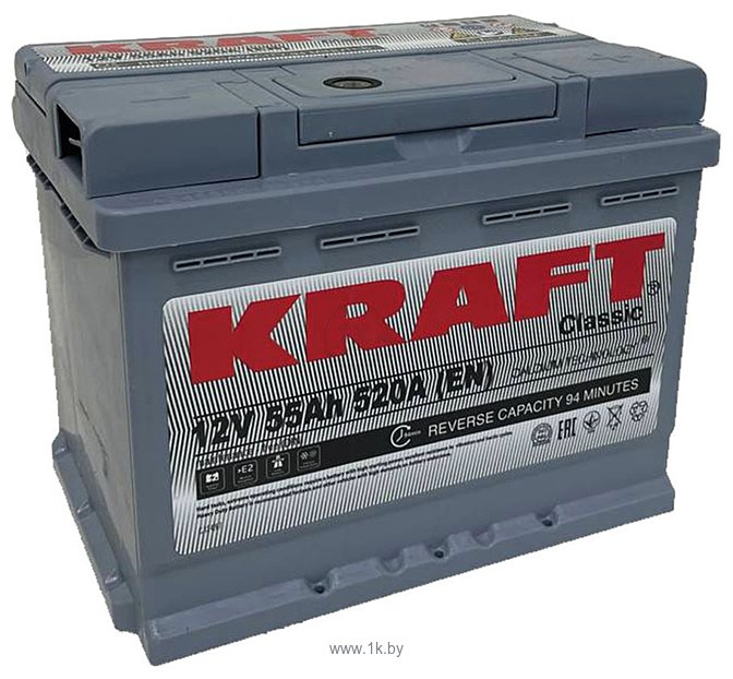 Фотографии KRAFT Classic 55 R+ (55Ah)
