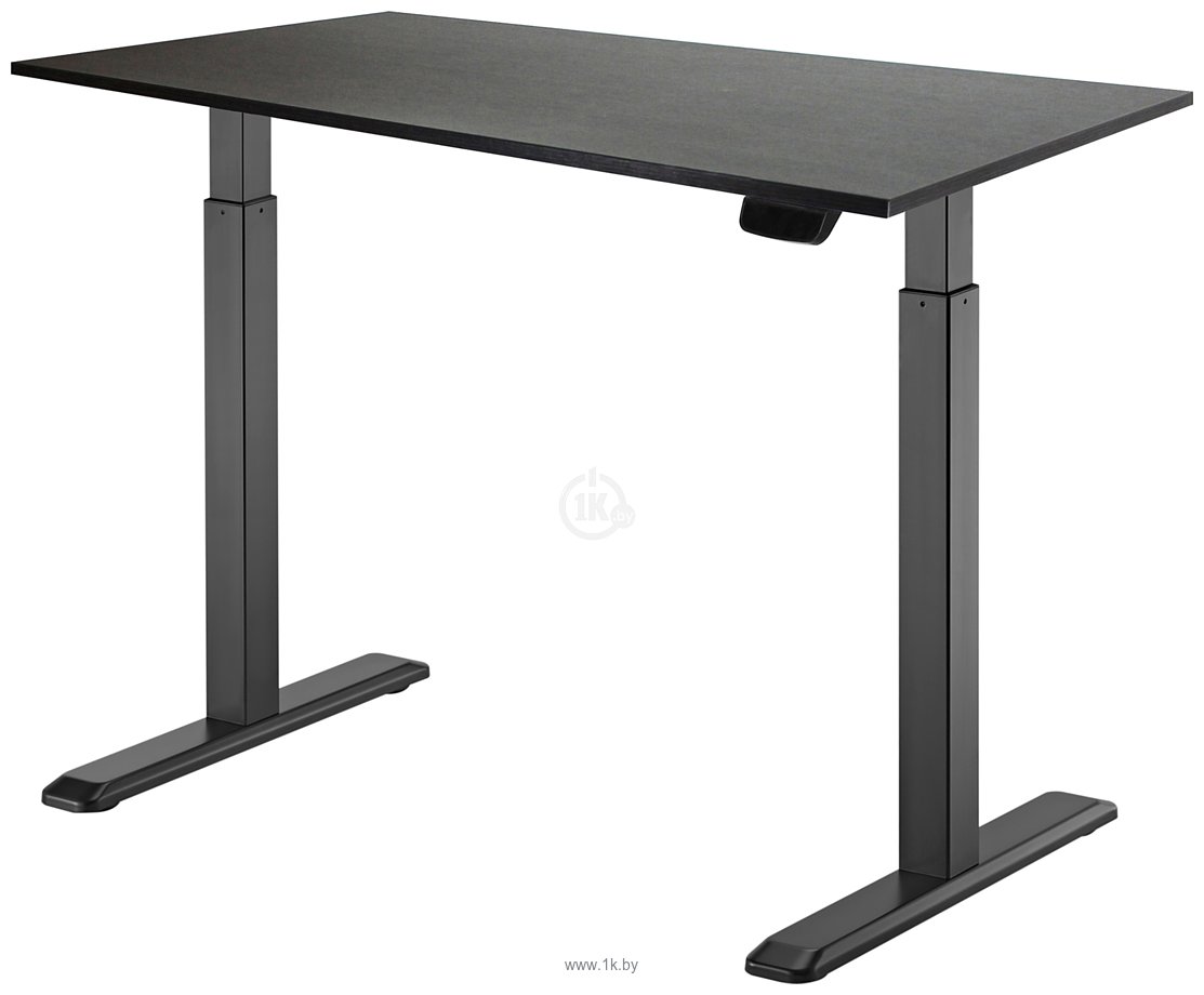 Фотографии ErgoSmart Electric Desk Prime 1200х650х18 мм (дуб мореный/черный)