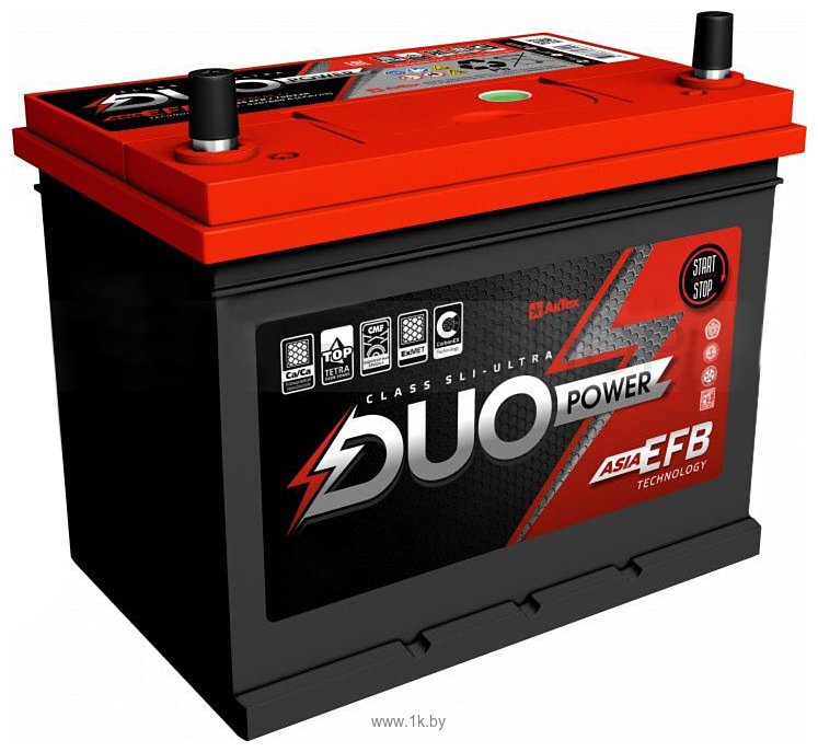 Фотографии DUO Power EFB Asia 6CT-65 (R) (65Ah)