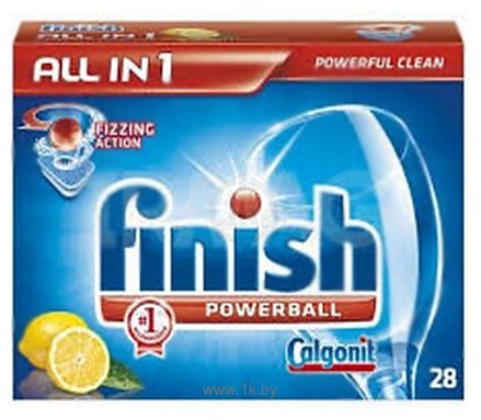 Фотографии Finish "All in 1" Powerball Лимон 28tabs