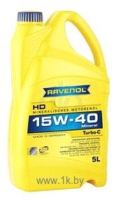 Фотографии Ravenol Turbo-C HD-C 15W-40 5л