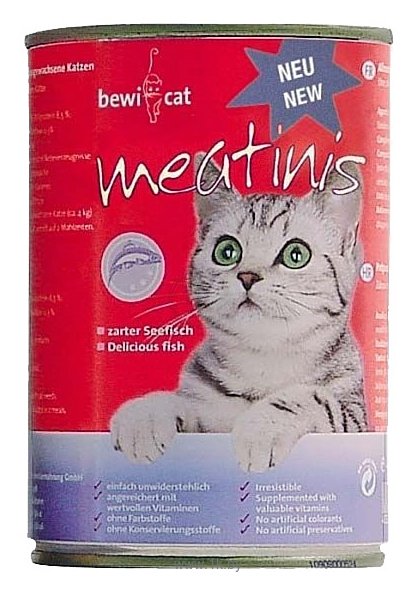 Фотографии Bewi Cat Meatinis with fish (0.4 кг) 1 шт.