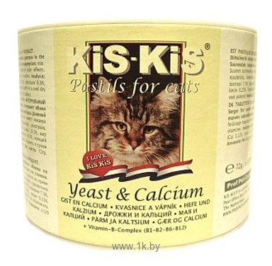 Фотографии Kis-kis Пастилки для кошек с дрожжами и кальцием