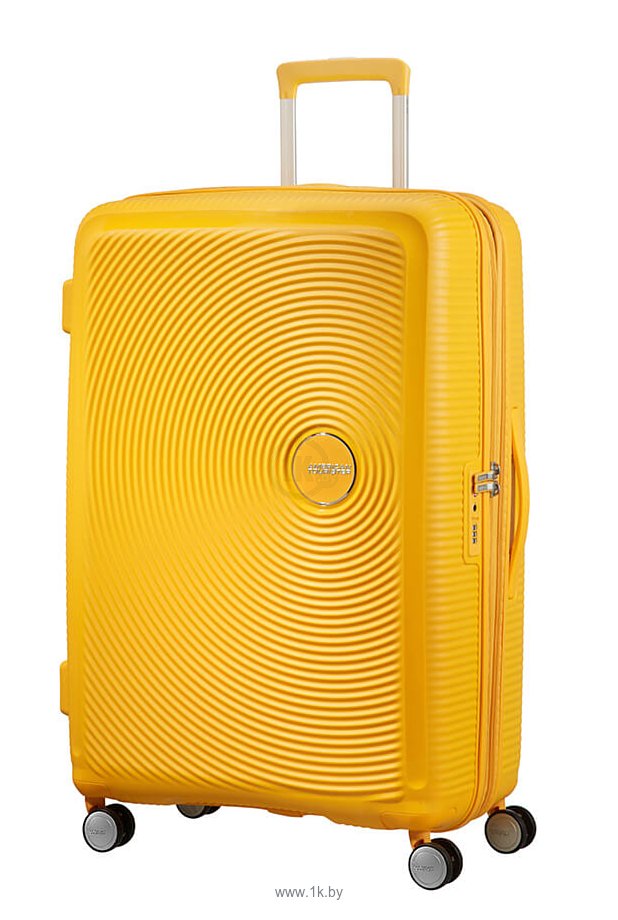 Фотографии American Tourister SoundBox Golden Yellow 77 см