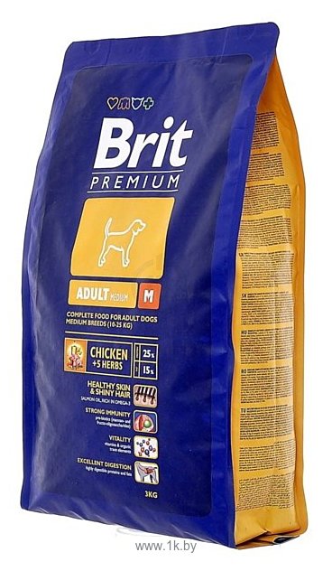 Фотографии Brit (3 кг) Premium Adult M