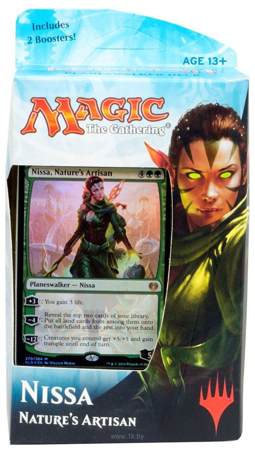 Фотографии Wizards Of The Coast MTG Kaladesh: Nissa Nature's Artisan