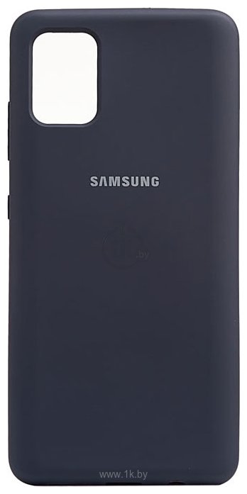Фотографии EXPERTS Original Tpu для Samsung Galaxy A41 с LOGO (темно-синий)